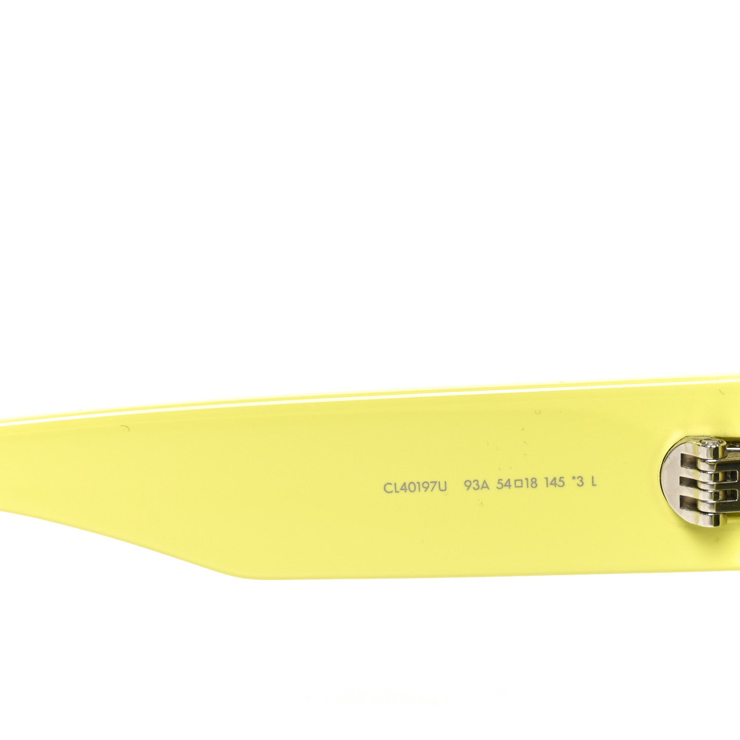 Celine Acetate Cat Eye Sunglasses CL 40197U Neon Green 6 of 7