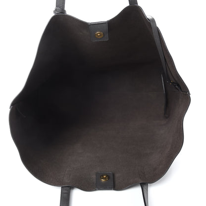 Saint Laurent Calfskin Large Shopping Tote Asphalt 5 of 10