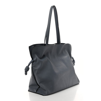 Loewe Calfskin Flamenco Knot XL Tote Bag Atlantic Blue 3 of 10