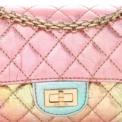 Chanel Metallic Goatskin Quilted Mini 2.55 Reissue Flap Multicolor 8 of 10