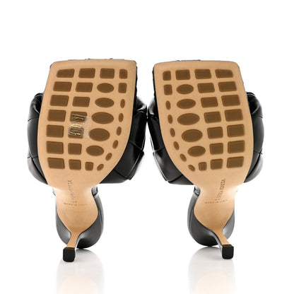 Bottega Veneta Nappa Maxi Intrecciato Lido Mule Sandals 37 Black 6 of 10