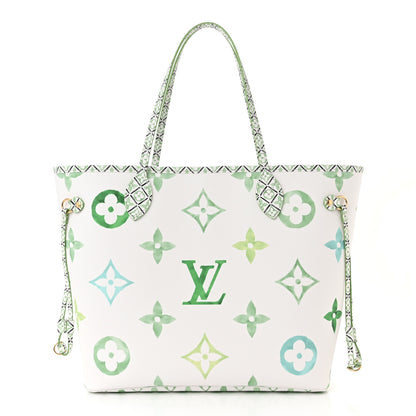 Louis Vuitton Monogram Giant By The Pool 2.0 Neverfull MM Jade 3 of 11