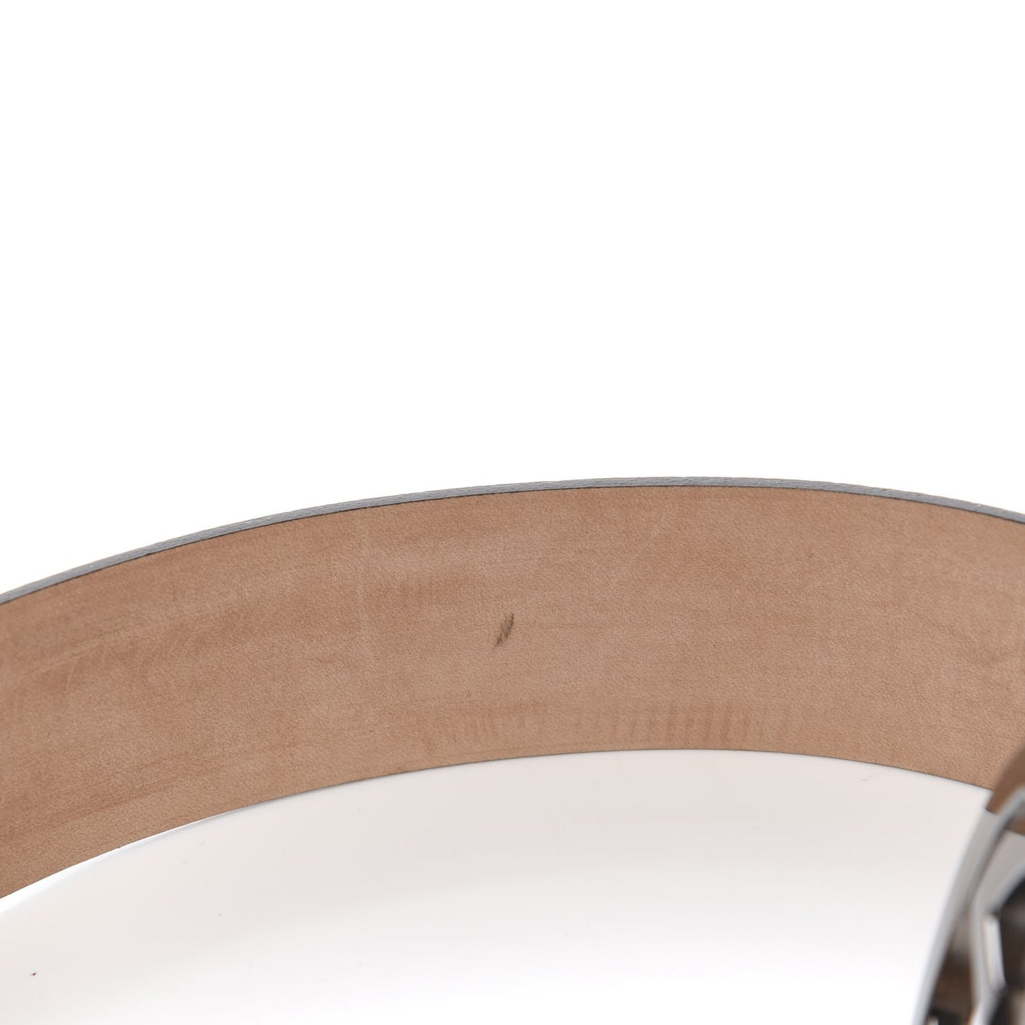 GG Plus Monogram Niagara Lux Calfskin Interlocking G 40mm Belt 90 36 Beige Ebony Cocoa