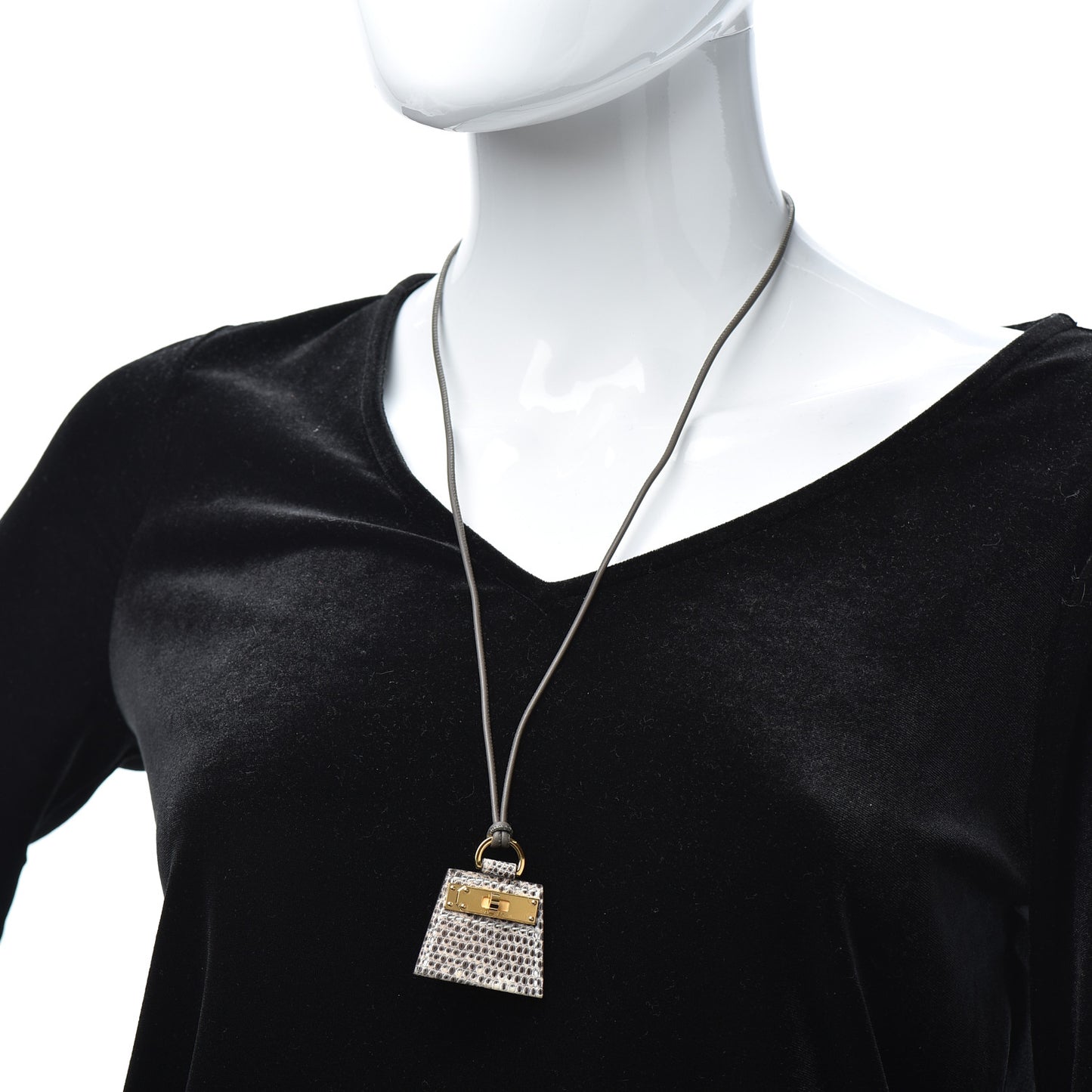 Lizard Small Monpetitkelly Pendant Necklace Ombre