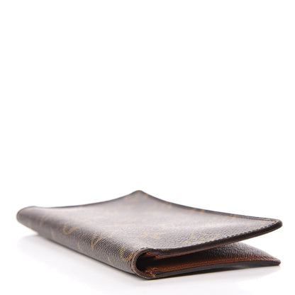 Louis Vuitton Monogram Porte Valeurs Checkbook Wallet 4 of 12