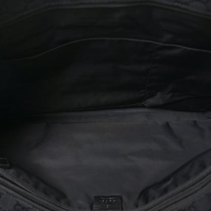 Gucci Monogram Web Large Diaper Tote Black 5 of 10