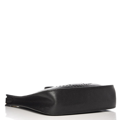 Hermes Taurillon Clemence Evelyne PM Black 4 of 10