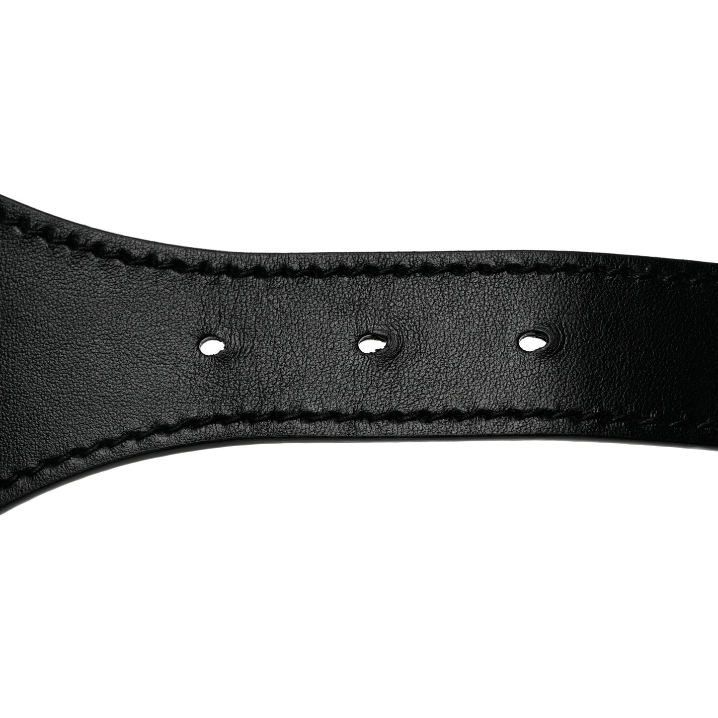 Canvas Embroidered Large Book Belt 85 34 Black Beige