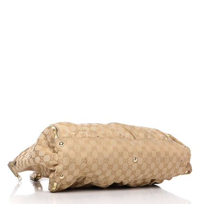 Gucci Monogram Large D Gold Hobo Metallic Gold 4 of 20