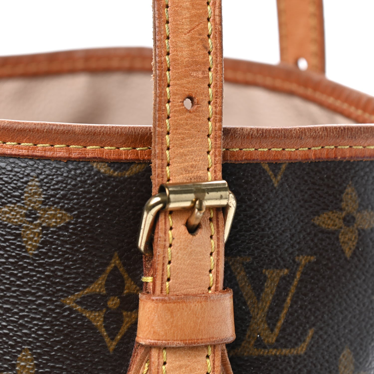 Louis Vuitton Monogram Petit Bucket 23 14 of 16