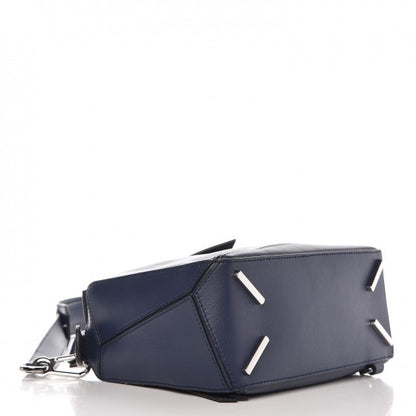 Loewe Calfskin Small Puzzle Bag Navy 5 of 11