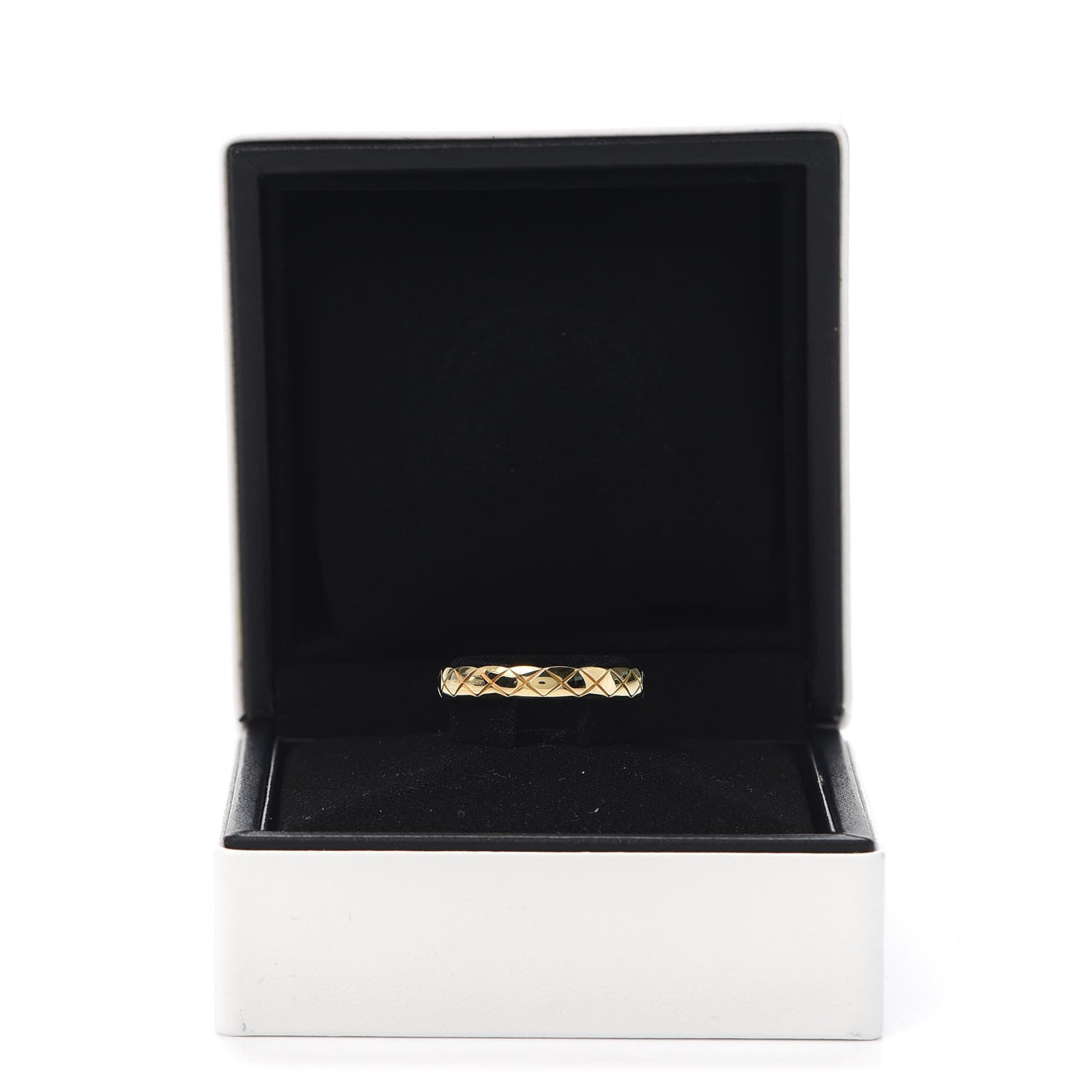 Chanel 18K Yellow Gold Mini Coco Crush Ring 53 6.25 5 of 5