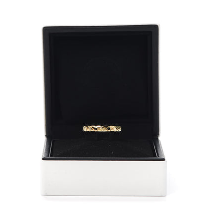 Chanel 18K Yellow Gold Mini Coco Crush Ring 53 6.25 5 of 5