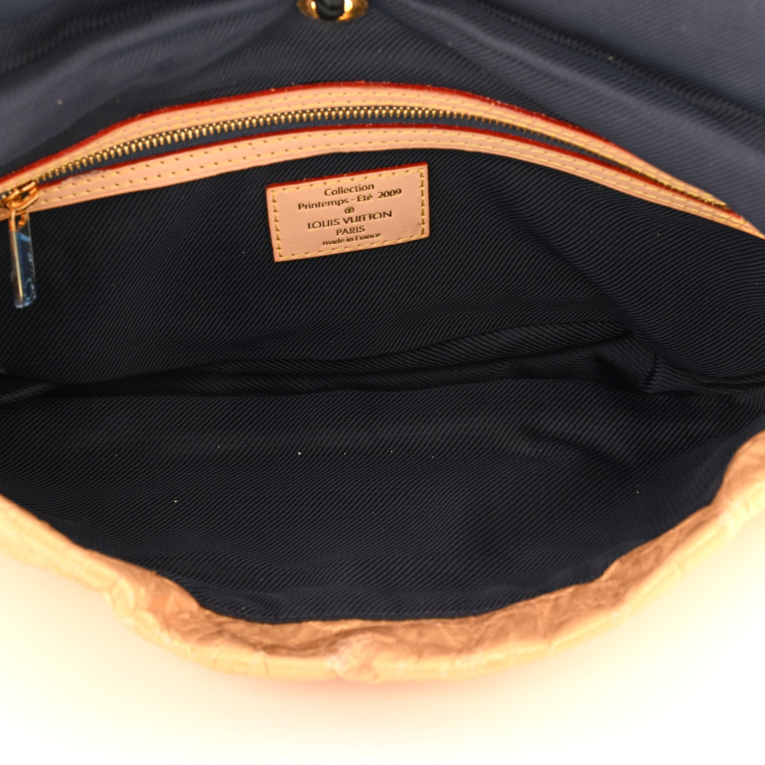 Louis Vuitton Jacquard Quilted Monogram Limelight African Queen Clutch Masai 6 of 14