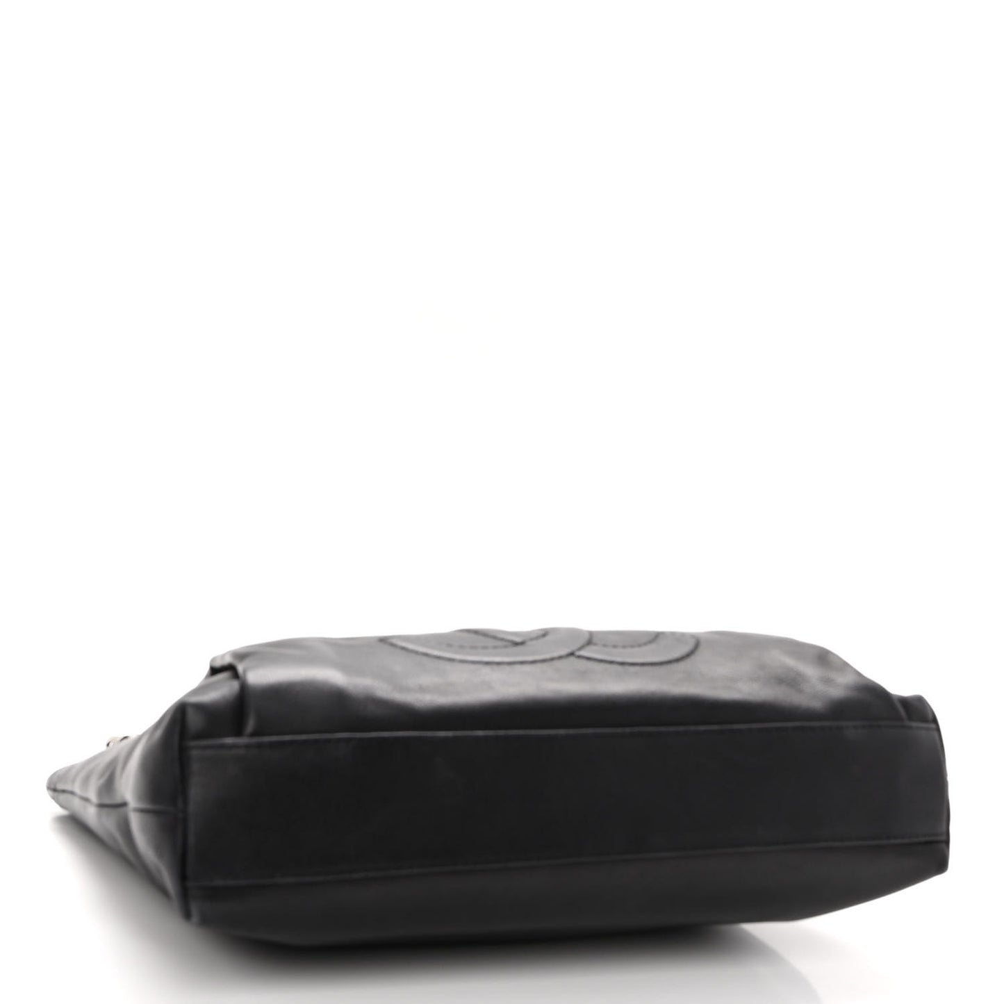 Caviar Large CC Tuck Tote Black