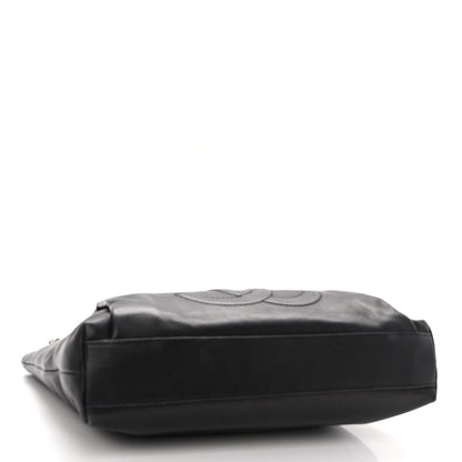Chanel Caviar Large CC Tuck Tote Black 4 of 10
