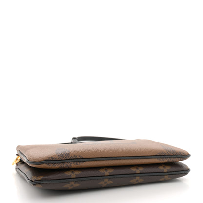 Louis Vuitton Reverse Monogram Giant Double Zip Pochette 4 of 13