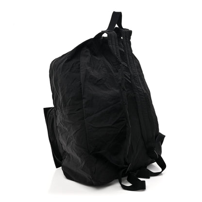 Bottega Veneta Nappa Nylon Intreccio Packable Backpack Black 5 of 16