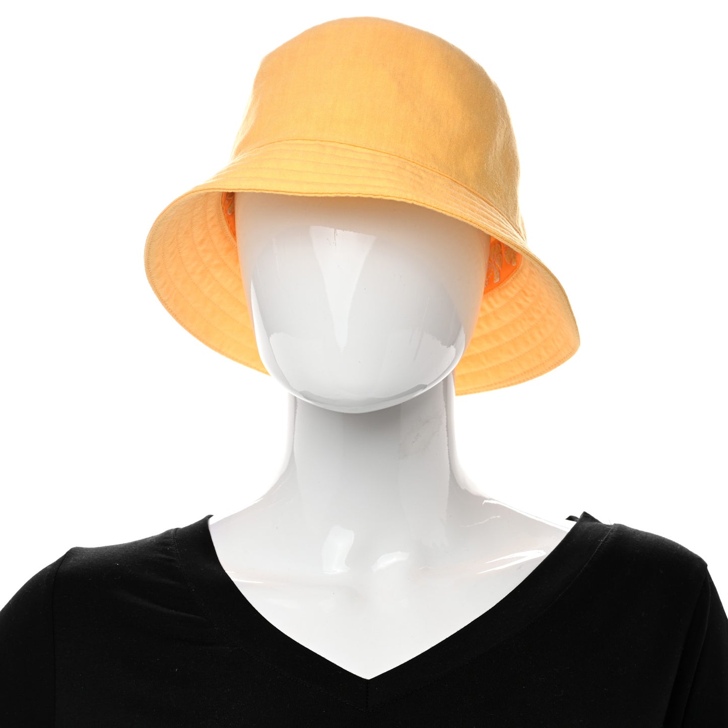 Toile De Lin Lavee Fred Bucket Hat 58 Melon
