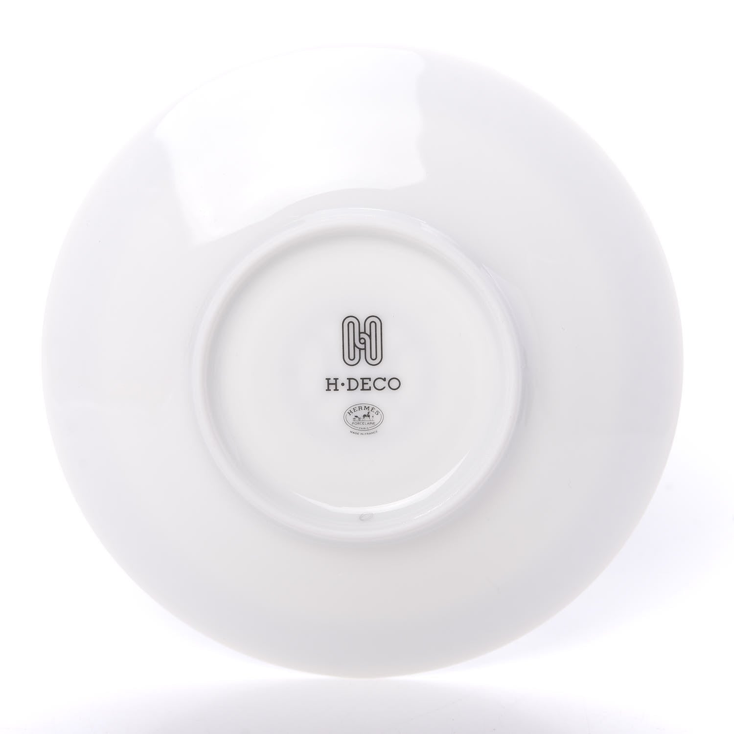 Hermes Porcelain H Deco Tea Cup And Saucer Set Of 2 5 of 10