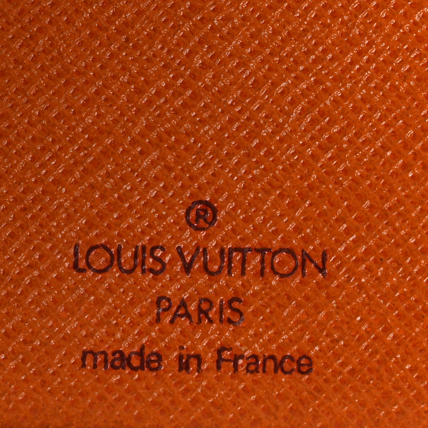 Epi French Purse Wallet Mandarin