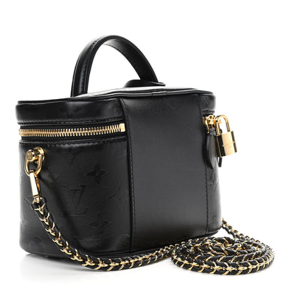 Louis Vuitton Monogram Ink Vanity PM Black 3 of 10