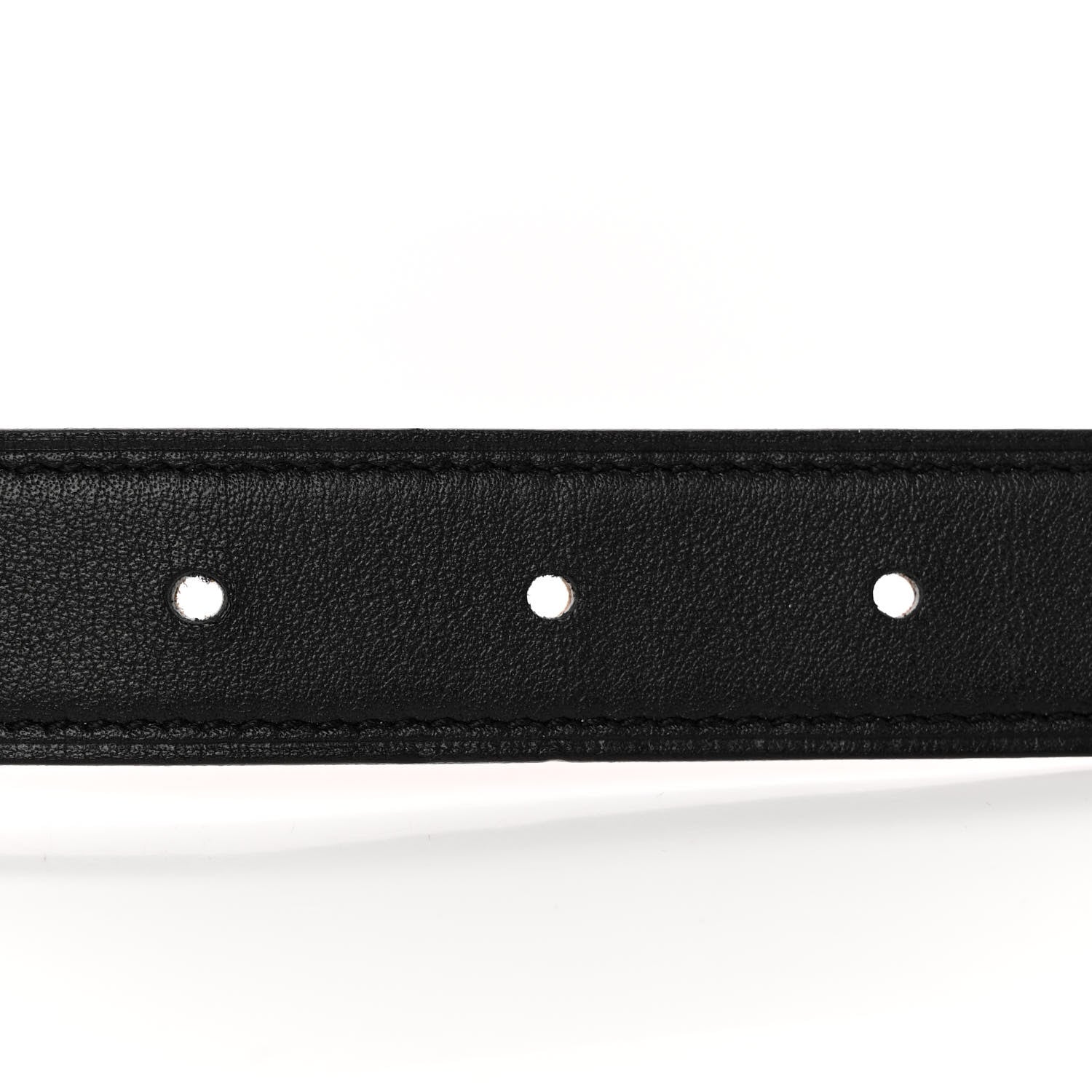 Hermes Swift Epsom 24mm Medor H Belt 75/30 Black Gold 4 of 8