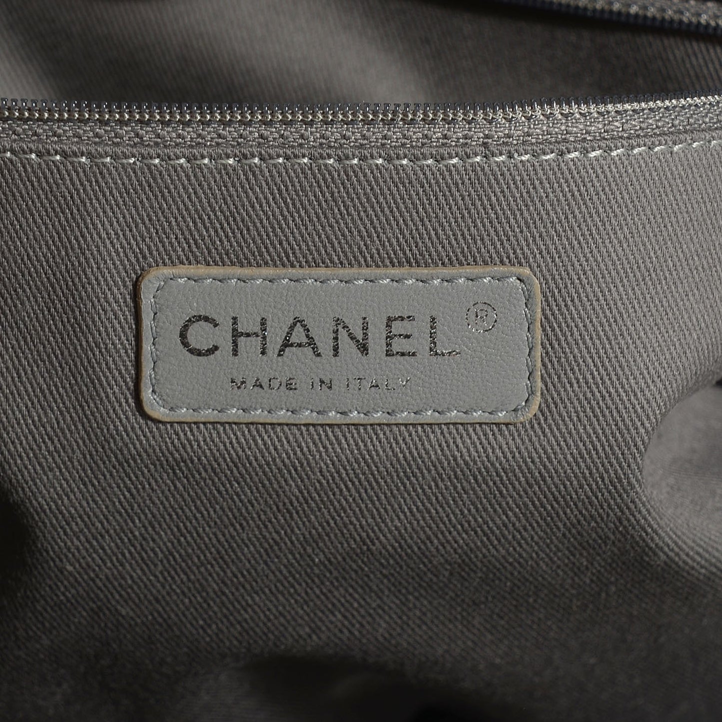 Canvas Deauville Large Tote Grey