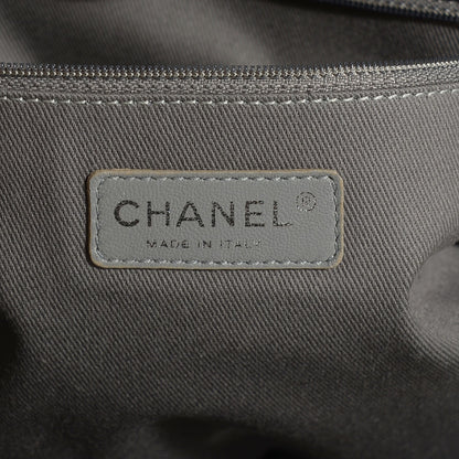 Chanel Canvas Deauville Large Tote Grey 7 of 8