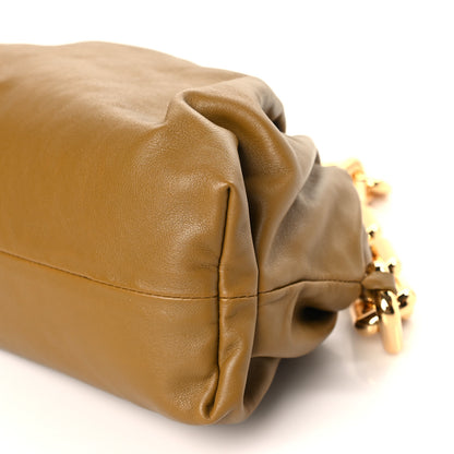 Bottega Veneta Calfskin The Pouch Chain Cammello 9 of 9