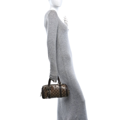 Gucci Crystal Monogram Duchessa Small Boston Bag Brown 2 of 10