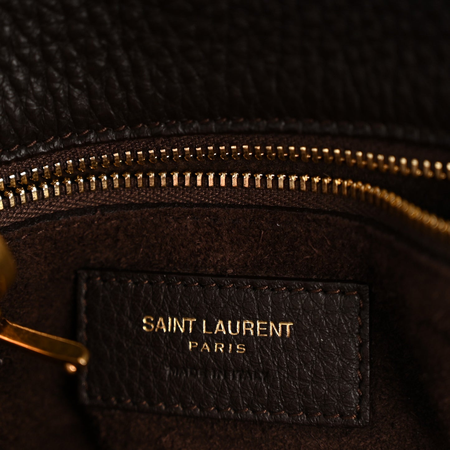 Grained Deerskin Bea Tote Musk