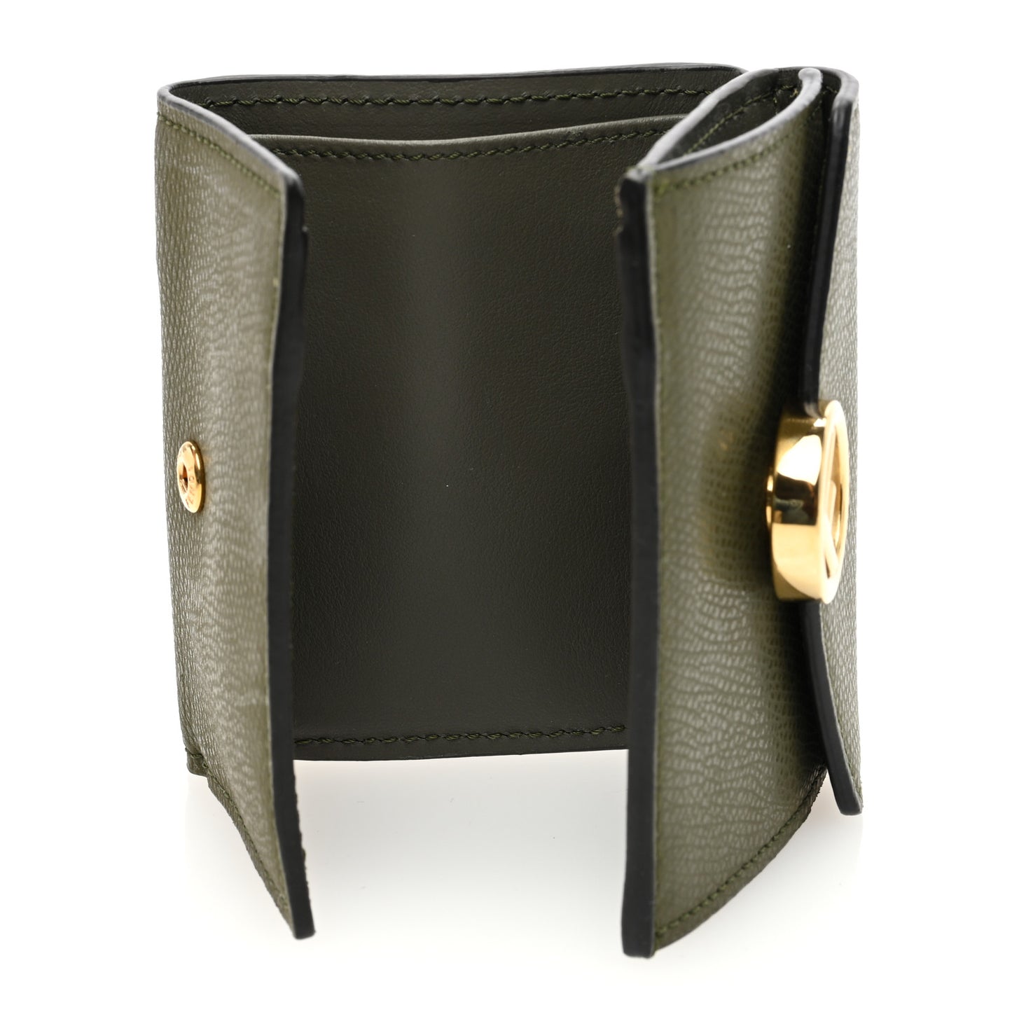 Vitello Cruise F is Fendi Micro Tri-Fold Envelope Wallet Asparago