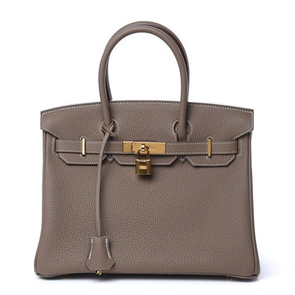 Hermes Togo Birkin 30 Etoupe 1 of 29