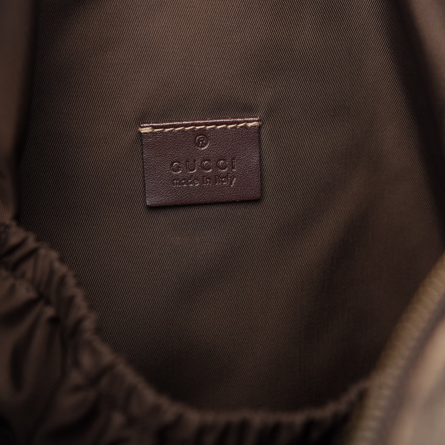 Gucci GG Plus Monogram Diaper Messenger Bag Dark Brown 7 of 12