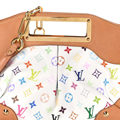 Louis Vuitton Monogram Multicolor Judy MM White 7 of 9