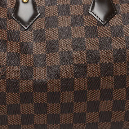 Louis Vuitton Damier Ebene Speedy 25 8 of 10