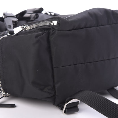 Burberry Nylon Logo Print Medium Rucksack Backpack Black 6 of 10
