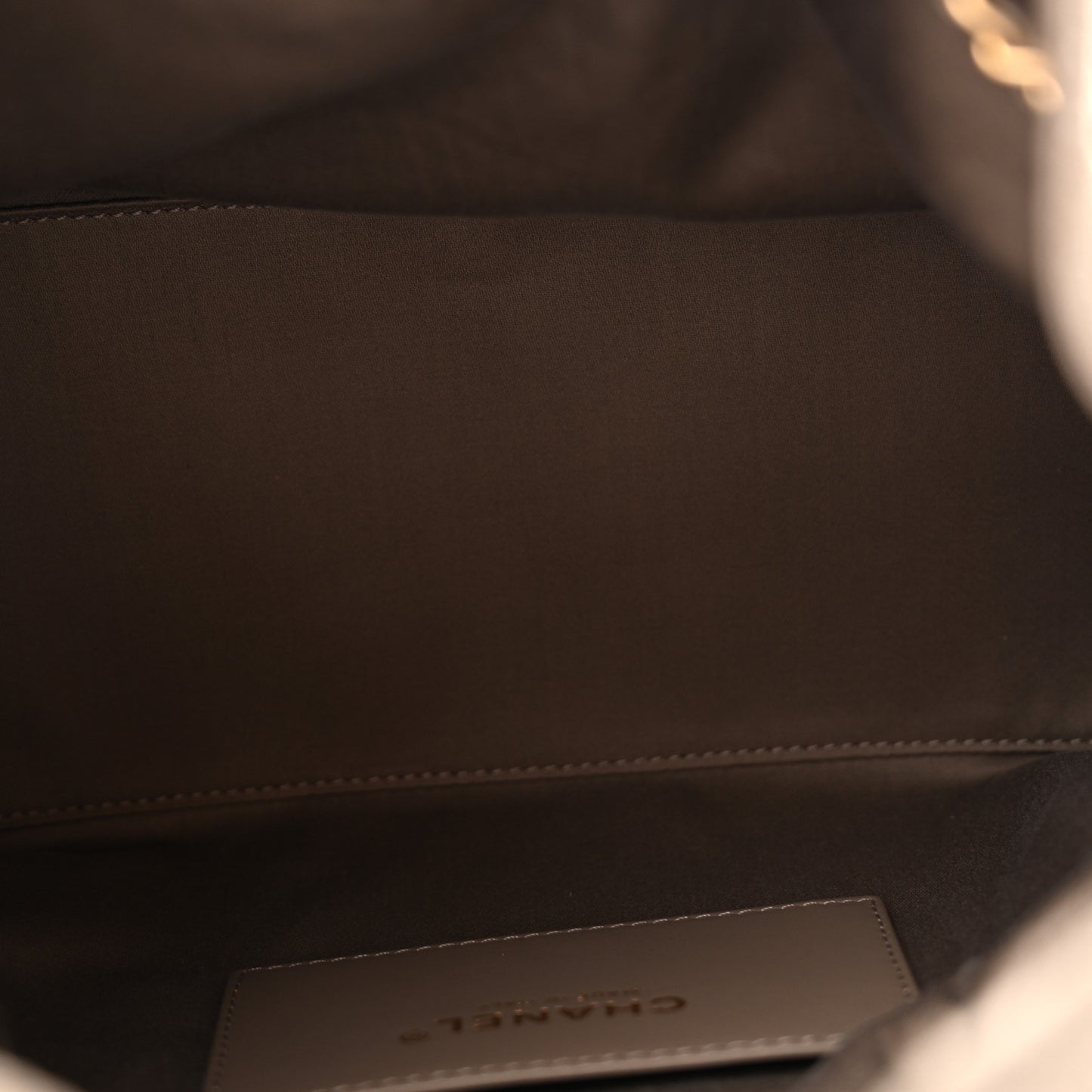Suede Quilted Small Chanel 25 Handbag Dark Grey