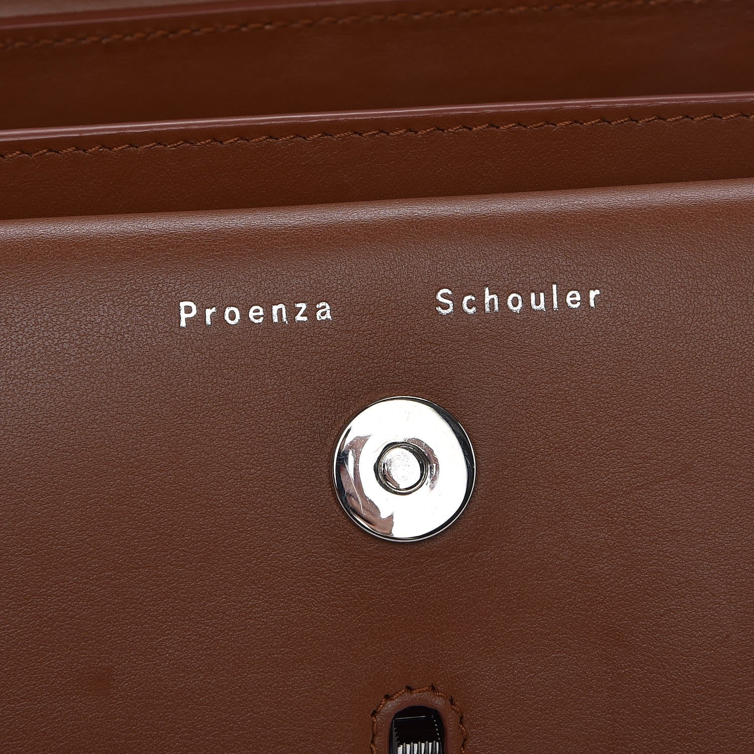 Proenza Schouler Calfskin PS11 Mini Classic Shoulder Bag Caramel 8 of 9