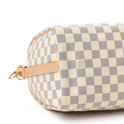 Louis Vuitton Damier Azur Speedy Bandouliere 25 10 of 13