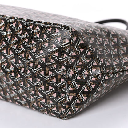Goyard Goyardine Saint Louis Claire Voie PM Black Pink 7 of 9