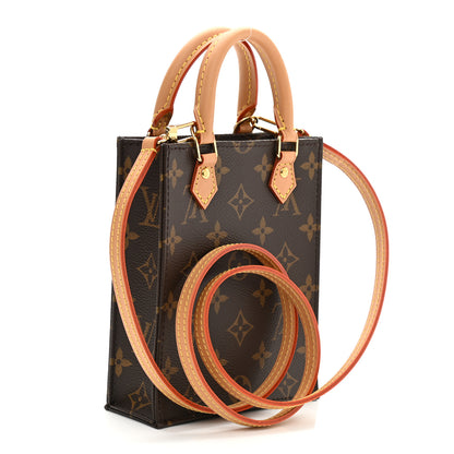Louis Vuitton Monogram Petit Sac Plat 3 of 9