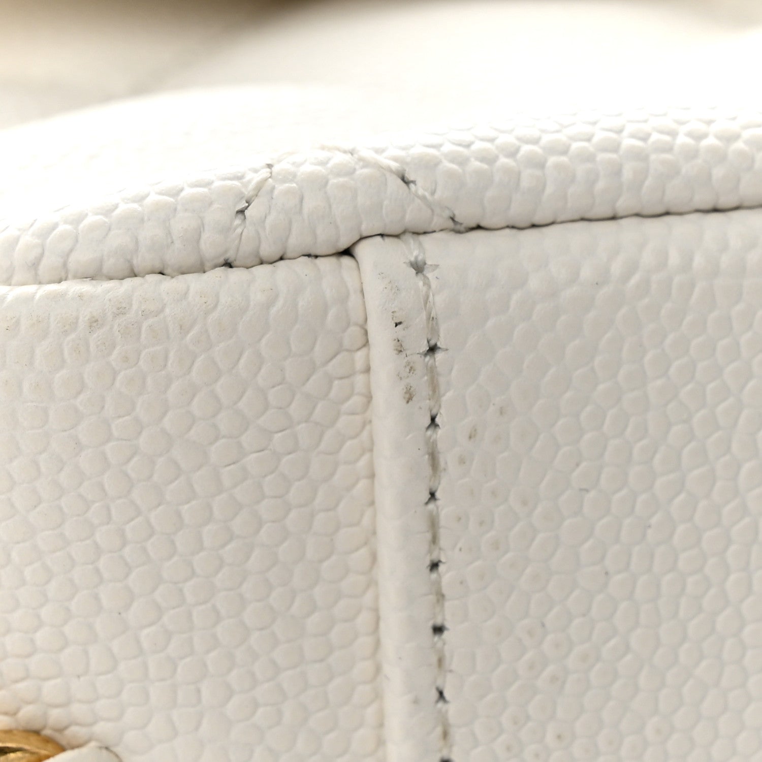 Chanel Caviar Quilted Mini CC You Flap White 11 of 11