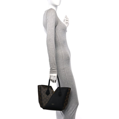 Louis Vuitton Calfskin Monogram Kimono Tote PM Black 2 of 11