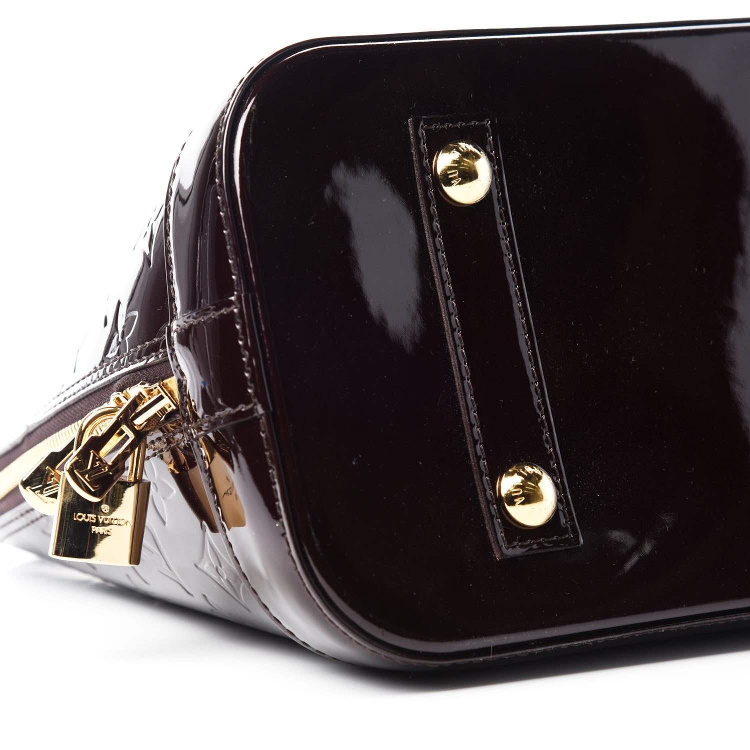 Louis Vuitton Vernis Alma PM Amarante 6 of 12