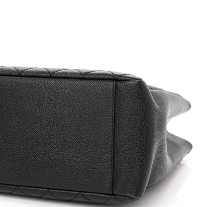 Chanel Caviar Quilted Grand Shopping Tote GST Black 10 of 10