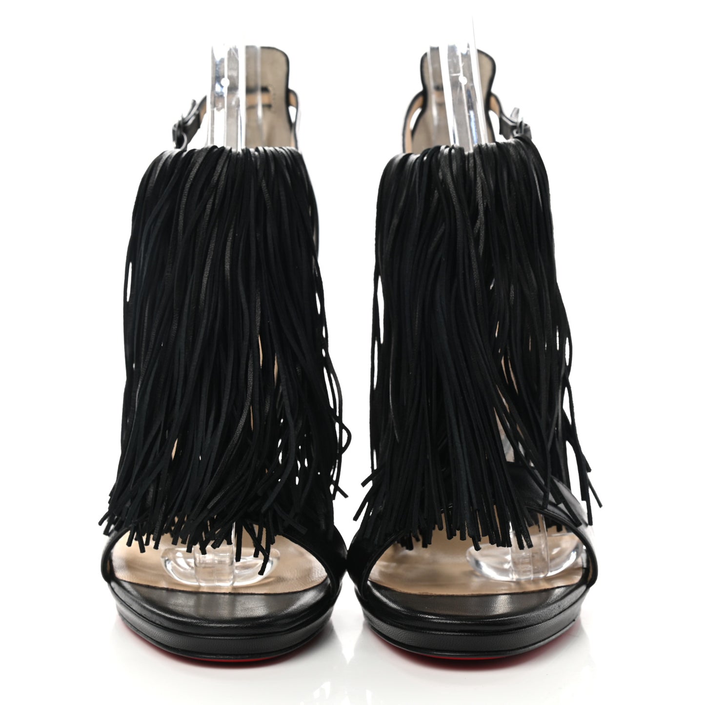 Nappa Fringe Casanovella 120 Pumps 39.5 Black