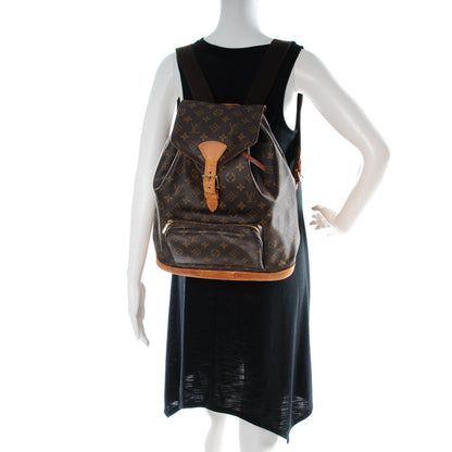 Louis Vuitton Monogram Montsouris GM Backpack 2 of 16