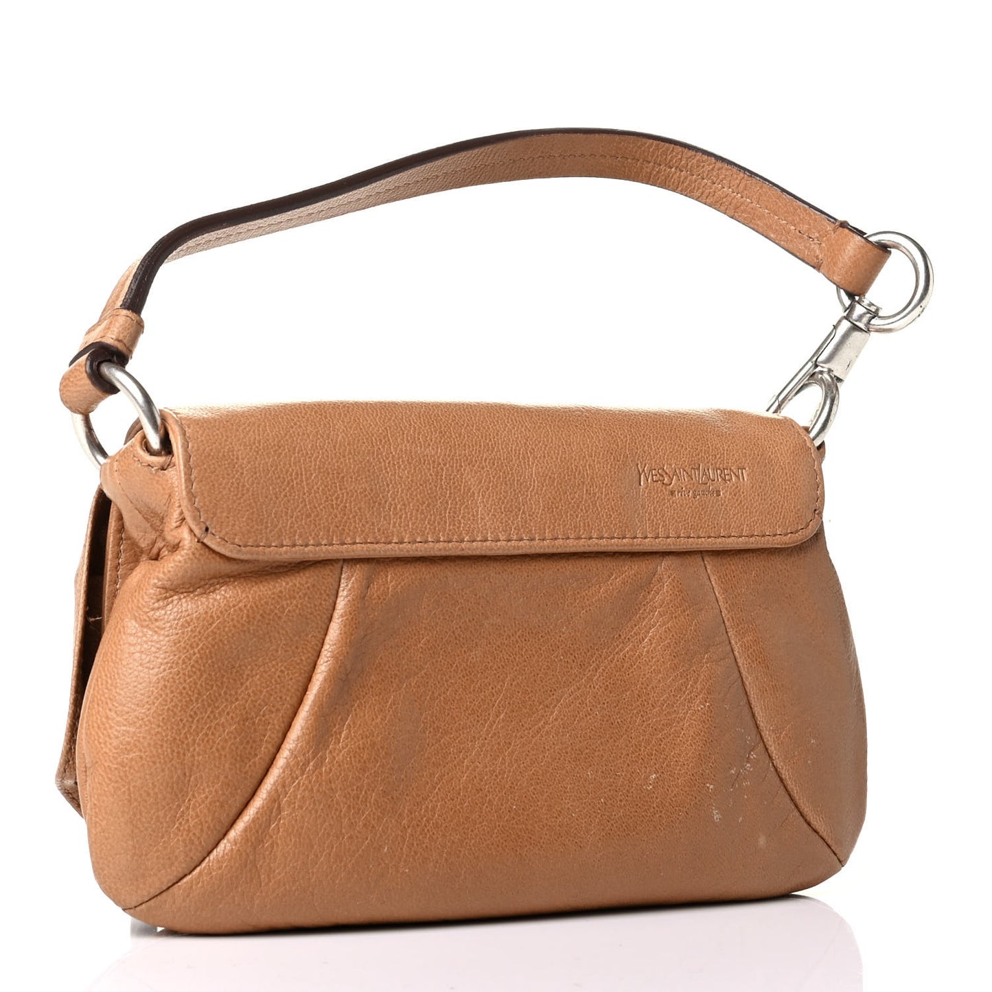 Calfskin Nadja Shoulder Bag Tan